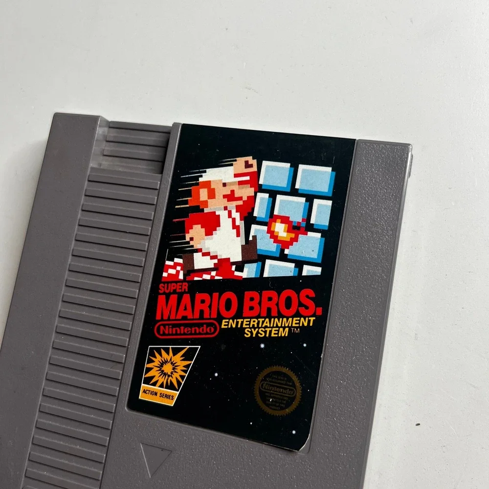 Super Mario Bros Nintendo NES Game Cartridge 3-Screw Action Series Retro Classic